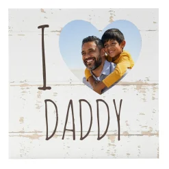 I/We Heart Photo Wood Block