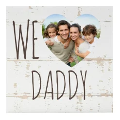 I/We Heart Photo Wood Block