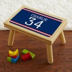 Jersey Number Step Stool