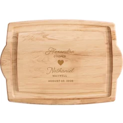 Joined in Love Maple Wood Cutting Board