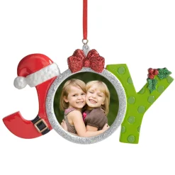Joy Photo Ornament