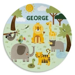 Jungle Animals Plate