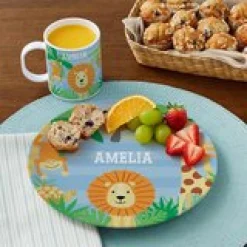 Jungle Baby Personalized Tableware