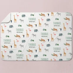 Jungle Friends Baby Swaddle Blanket
