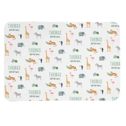Jungle Friends Baby Swaddle Blanket