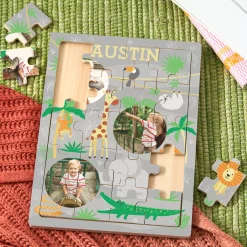 Jungle Friends Photo Wooden Puzzle