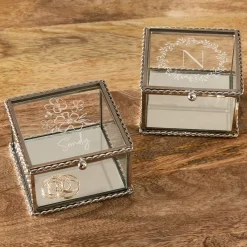 Just for Her Glass Keepsake Box