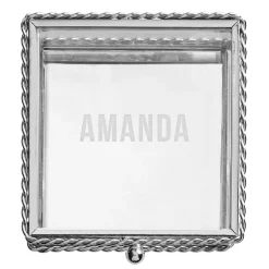 Just for Her Glass Keepsake Box