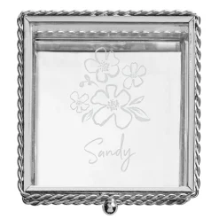 Just for Her Glass Keepsake Box