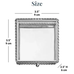 Just for Her Glass Keepsake Box
