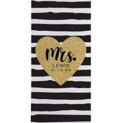 Just Married Beach Towels