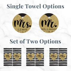 Just Married Beach Towels