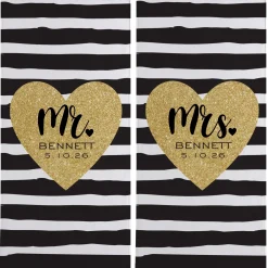 Just Married Beach Towels