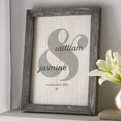 Just the Two of Us Barnwood Sign