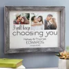 Keep Choosing You Photo Barnwood Frame