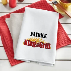 King of the Grill Kitchen Towel