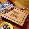 King of the Grill Maple Wood Cutting Board