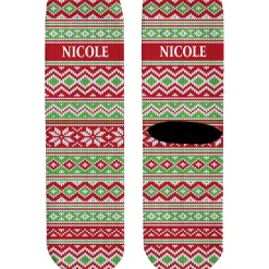 Knit Argyle Socks