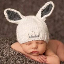 Knit Bunny Hat