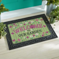 Lady Bug Garden Doormat