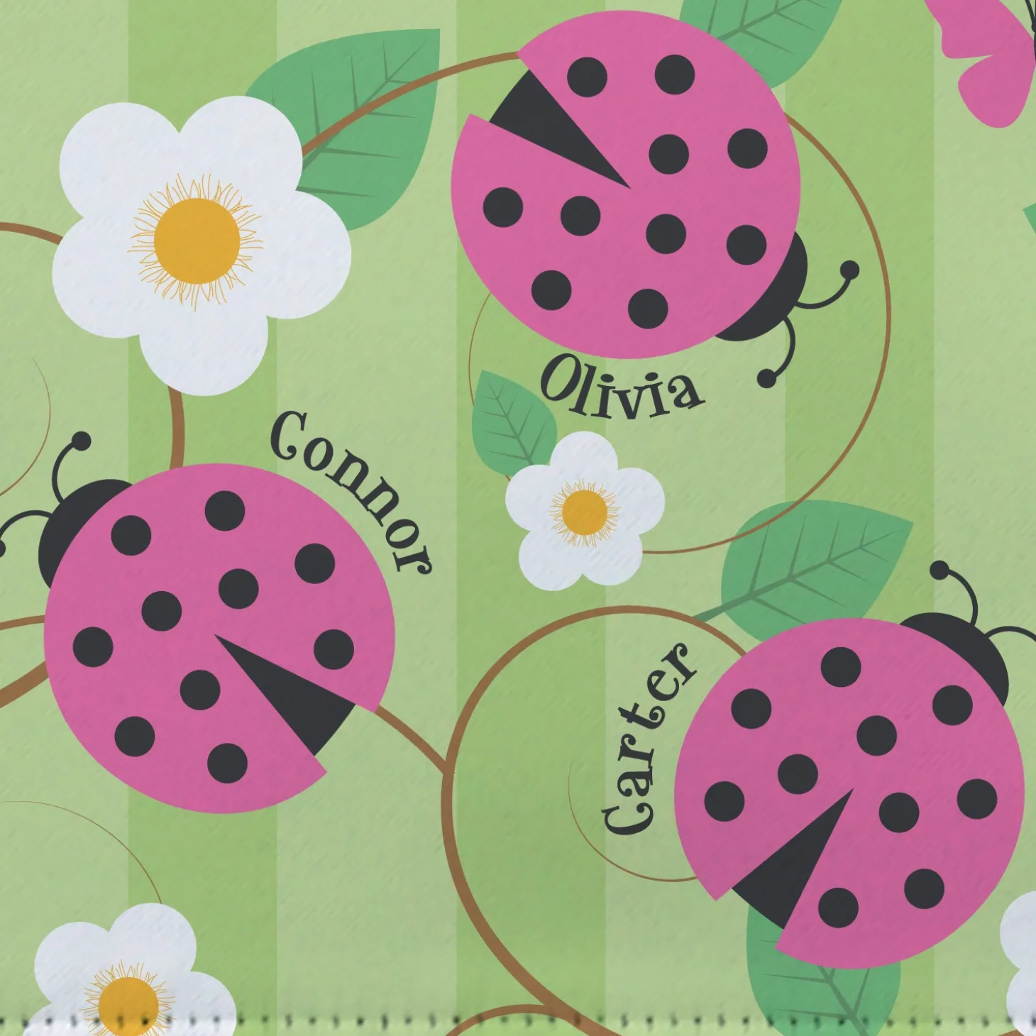 Lady Bug Garden Flag