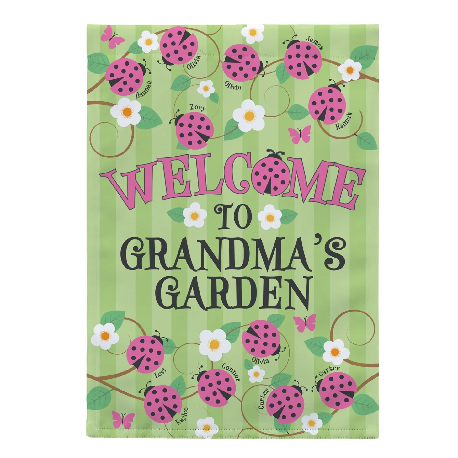 Lady Bug Garden Flag
