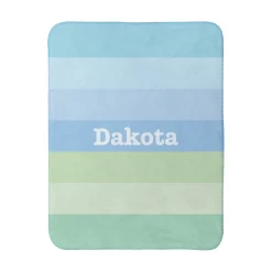 Large Stripes Sherpa Baby Blanket