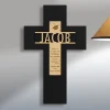 Lasered Graduation Cross