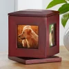 Lasting Memories Rotating Photo Pet Urn