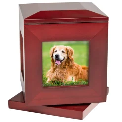 Lasting Memories Rotating Photo Pet Urn