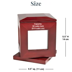 Lasting Memories Rotating Photo Pet Urn