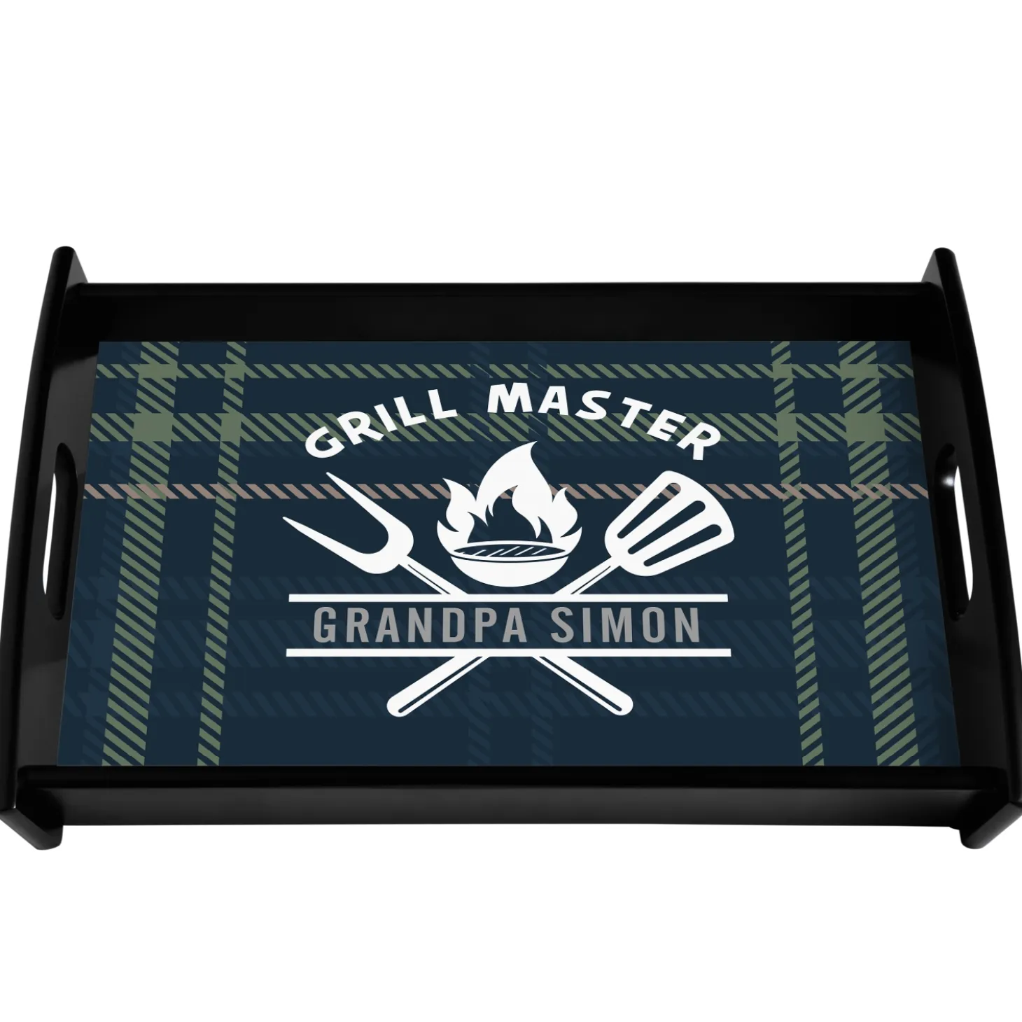 Legendary Grill Master BBQ Wood Tray