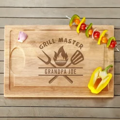 Legendary Grill Master Wood Cutting Board