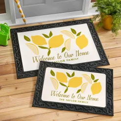 Lemon Welcome Doormat
