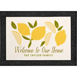 Lemon Welcome Doormat