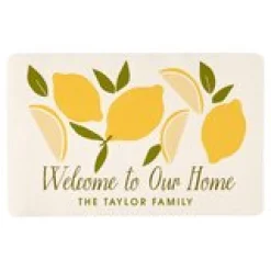 Lemon Welcome Doormat