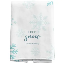 Let It Snow Kitchen Towel