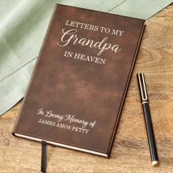 Letters From Above Remembrance Leatherette Journal