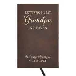 Letters From Above Remembrance Leatherette Journal