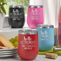 Let The Adventure Begin Insulated Wine Tumbler