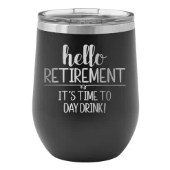 Let The Adventure Begin Insulated Wine Tumbler