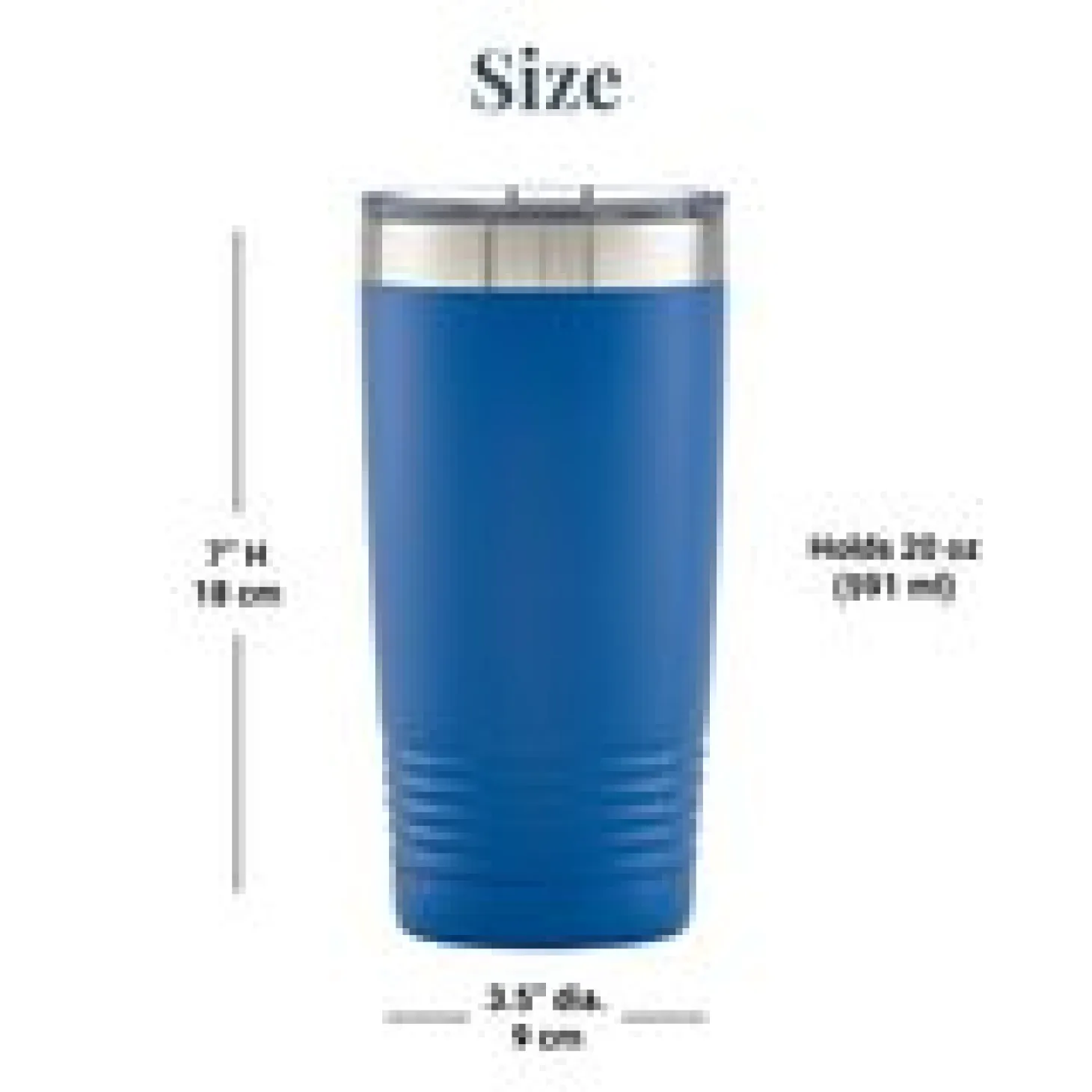 Let The Adventure Begin 20 oz. Insulated Tumbler