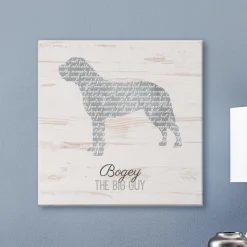Life is Better with a Dog Canvas