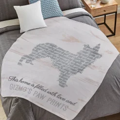 Life is Better With A Dog Plush Blanket