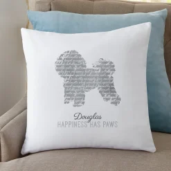 Life is Better with a Dog Throw Pillow
