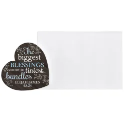 Life's Biggest Blessing Heart Frame