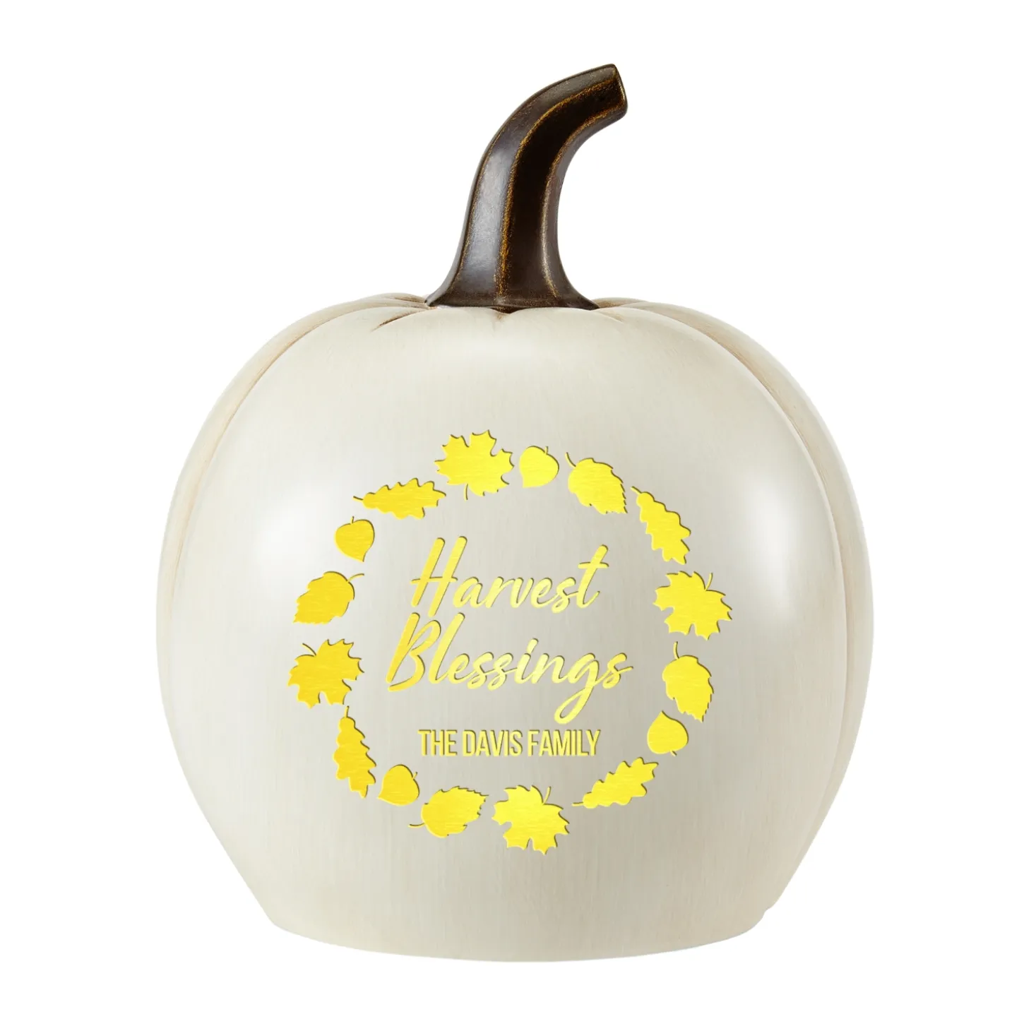 Light-Up Blessed Pumpkin Collection