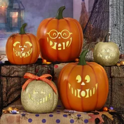 Light-Up Design Your Own Pumpkin Family