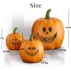Light-Up Design Your Own Pumpkin Family