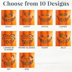 Light-Up Design Your Own Pumpkin Family